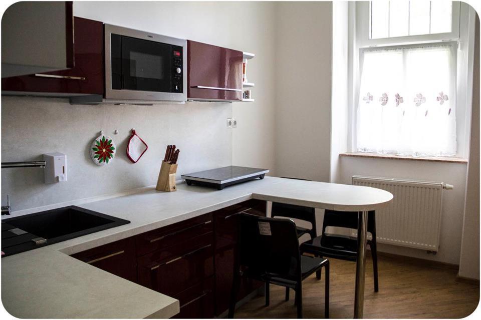 Apartman Vila Bayer การ์โลวีวารี ภายนอก รูปภาพ