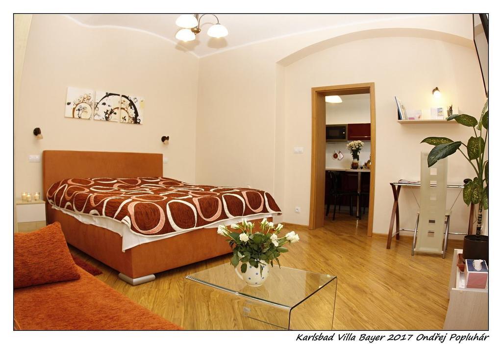 Apartman Vila Bayer การ์โลวีวารี ภายนอก รูปภาพ